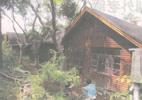 九二一地震後興建的國姓鄉田園小學，功成身退，最近將拆除。記者張家樂／攝影　（圖片擷自－聯合報）